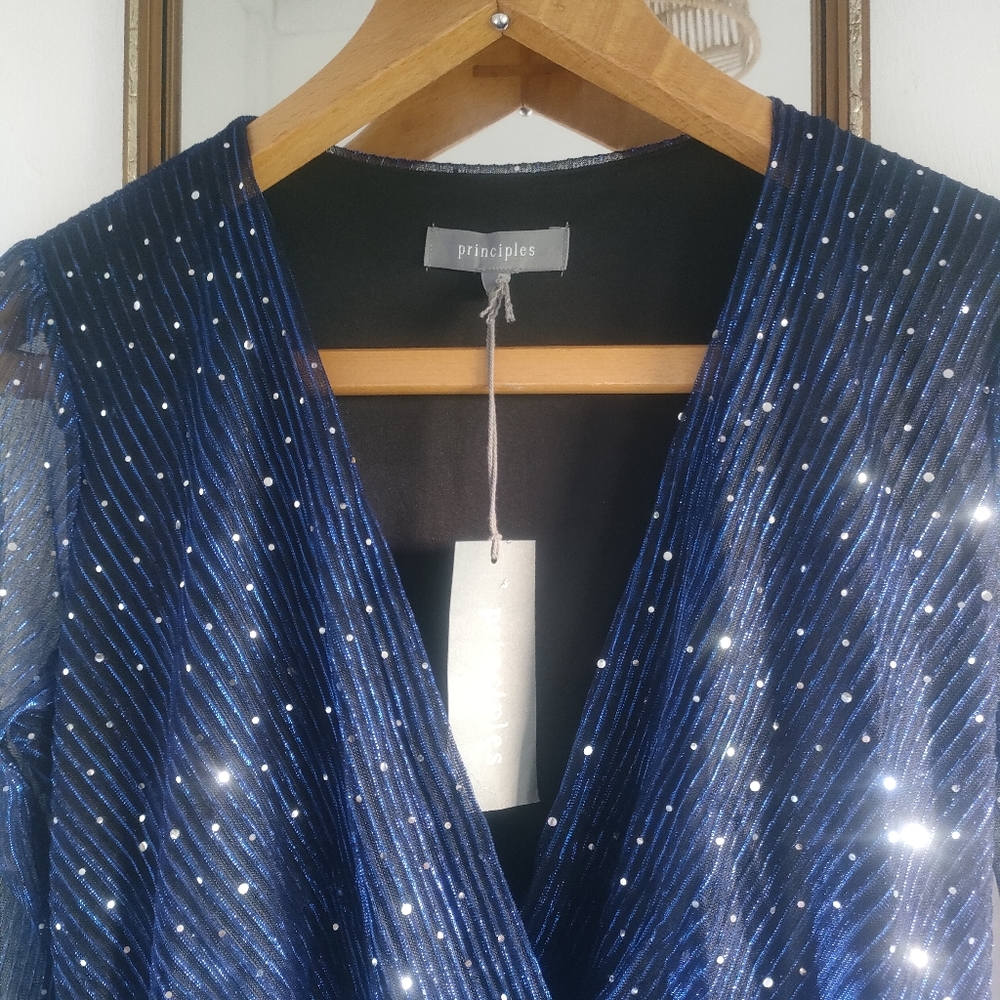 Principles Moonlight Wrap Dress BNWT - Picture 9 of 14